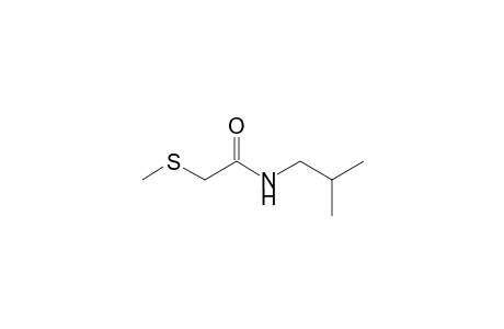 N-Isobutyl-2-methylsulfanyl-acetamide