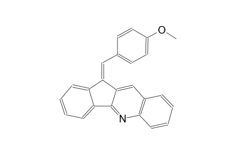 (11Z)-11-(4-methoxybenzylidene)-11H-indeno[1,2-b]quinoline