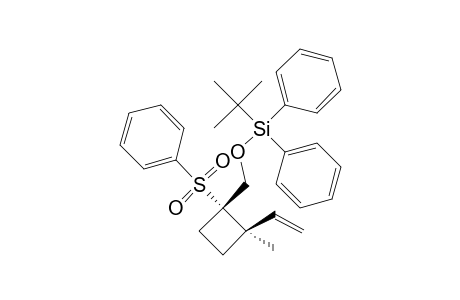 [(1S)-1-Benzenesulfonyl-(2R)-2-methyl-2-vinylcyclobutylmethoxy]-tert-butyldiphenylsilane