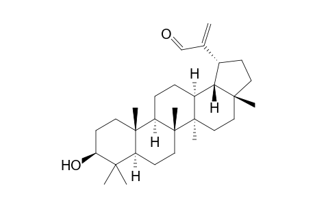 3.beta.-Hydroxylup-20(29)-en-30-al