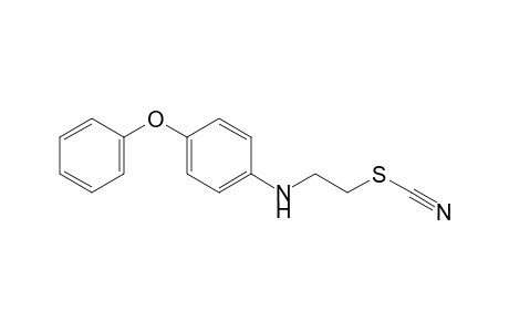2-(4-phenoxyanilino)ethyl thiocyanate