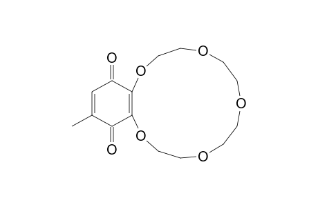 15-Methylbenzo-1,4,7,10,13-pentaoxacyclopentadecane-14,17-dione