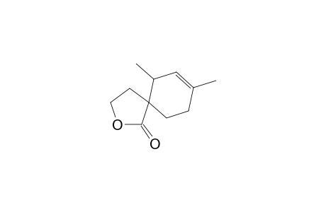 6,8-Dimethyl-2-oxaspiro[4.5]dec-7-en-1-one