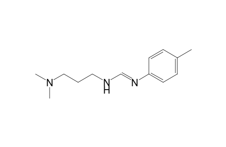 Methanimidamide, N-[3-(dimethylamino)propyl]-N'-(4-methylphenyl)-