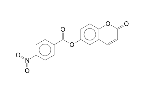 4-Methyl-2-oxo-2H-chromen-6-yl 4-nitrobenzoate