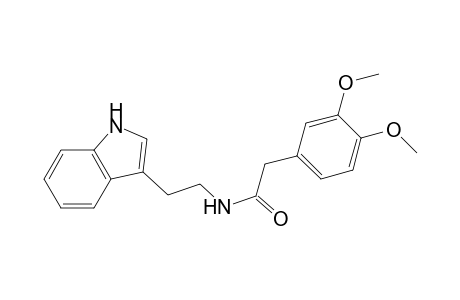 2-(3,4-dimethoxyphenyl)-N-[2-(1H-indol-3-yl)ethyl]acetamide