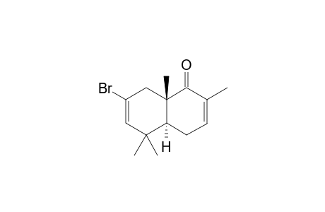 (4aS,8aS)-7-bromanyl-2,5,5,8a-tetramethyl-4a,8-dihydro-4H-naphthalen-1-one