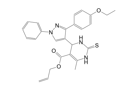 5-pyrimidinecarboxylic acid, 4-[3-(4-ethoxyphenyl)-1-phenyl-1H-pyrazol-4-yl]-1,2,3,4-tetrahydro-6-methyl-2-thioxo-, 2-propenyl ester