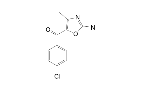 2-AMINO-5-(4'-CHLOROBENZOYL)-4-METHYLOXAZOLE