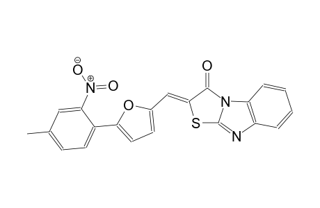 (2Z)-2-{[5-(4-methyl-2-nitrophenyl)-2-furyl]methylene}[1,3]thiazolo[3,2-a]benzimidazol-3(2H)-one