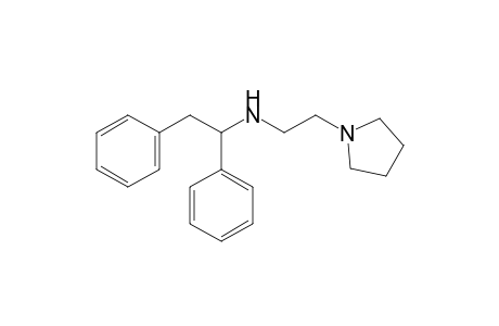 1-{2-[(1,2-diphenylethyl)amino]ethyl}pyrrolidine