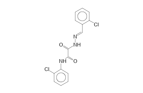 2-[(2E)-2-(2-Chlorobenzylidene)hydrazino]-N-(2-chlorophenyl)-2-oxoacetamide