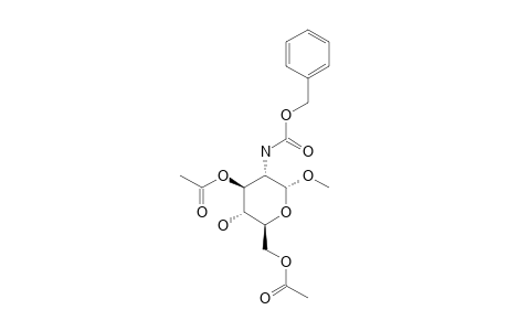 METHYL-2-BENZYLOXYCARBONYLAMINO-2-DEOXY-3,6-DI-O-ACETYL-ALPHA-D-GLUCOPYRANOSIDE