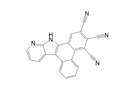 5,6,7-Tricyano-9H-dibenzo[e,g]pyrido[2,3-b]indole