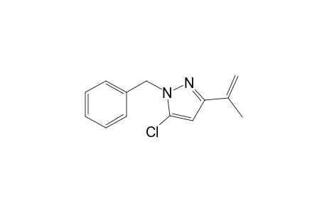 1-Benzyl-5-chloro-3-(prop-1-en-2-yl)-pyrazole