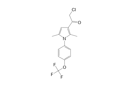 2-CHLORO-1-[2,5-DIMETHYL-1-[4-(TRIFLUOROMETHOXYPHENYL)-1H-PYRROL-3-YL]-ETHANONE