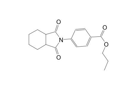 Propyl 4-(1,3-dioxooctahydro-2H-isoindol-2-yl)benzoate