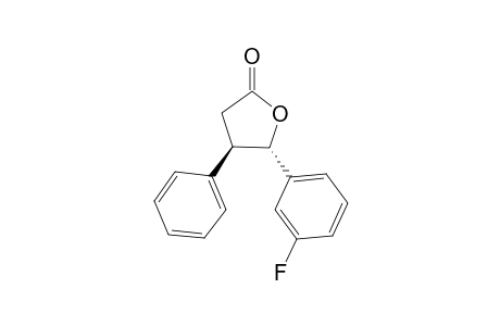 trans-5-(3-Fluorophenyl)-4-phenyltetrahydrofuran-2-one