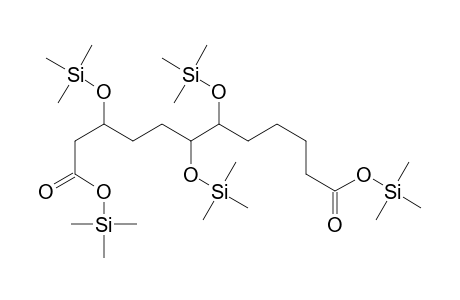 bis(trimethylsilyl) 3,6,7-tris(trimethylsilyloxy)dodecanedioate