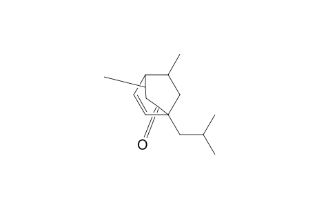 1-Isobutyl-4,9-dimethylbicyclo(3.2.2)non-6-en-2-one