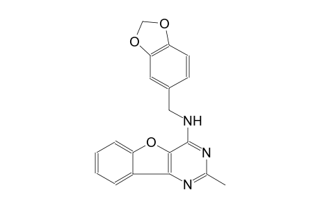 N-(1,3-benzodioxol-5-ylmethyl)-2-methyl[1]benzofuro[3,2-d]pyrimidin-4-amine