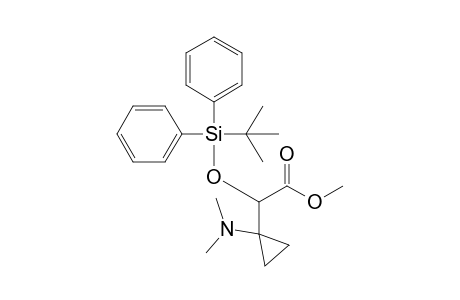Methyl 2-(t-butyldiphenylsilyl)oxy-2-[1'-(N.N-dimethylamino)cyclopropyl]acetate
