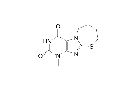 1-Methyl-6,7,8,9-tetrahydro[1,3]thiazepino[2,3-f]purine-2,4(1H,3H)-dione