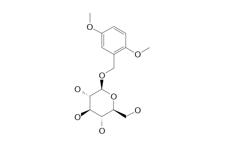 2,5-DIMETHOXY-BETA-GLUCOPYRANOSIDE-BENZANOL