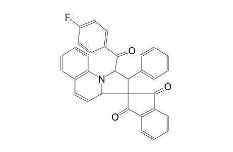 (1'R,2'R)-1'-(4-fluorobenzoyl)-2'-phenyl-2',3a'-dihydro-1'H-spiro[indene-2,3'-pyrrolo[1,2-a]quinoline]-1,3-dione