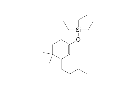 1-[(Triethylsilyl)oxy]-3-butyl-4,4-dimethylcyclohexene