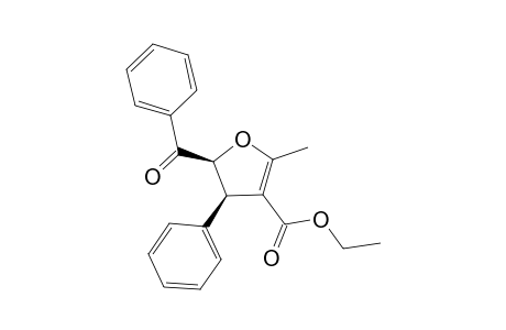 cis-2-Benzoyl-4-ethoxycarbonyl-3-phenyl-5-methyl-2,3-dihydrofuran