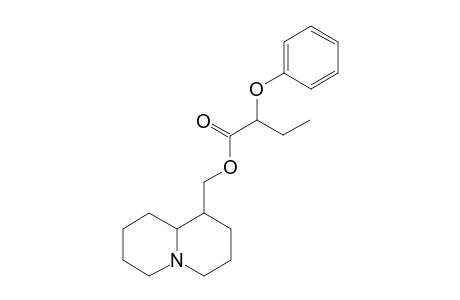 2-Phenoxybutyric acid, (octahydroquinolizin-1-yl)methyl ester