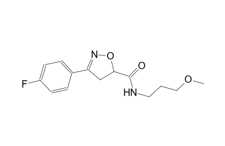 5-isoxazolecarboxamide, 3-(4-fluorophenyl)-4,5-dihydro-N-(3-methoxypropyl)-