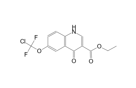 Quinoline-3-carboxylic acid, 1,4-dihydro-6-chlorodifluoromethoxy-4-oxo-, ethyl ester