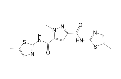 1H-pyrazole-3,5-dicarboxamide, 1-methyl-N~3~,N~5~-bis(5-methyl-2-thiazolyl)-