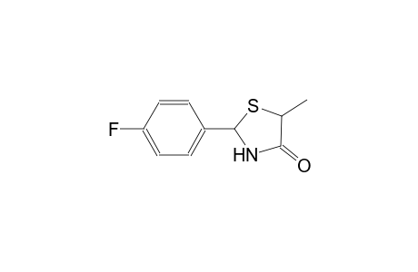 Thiazolidin-4-one, 2-(4-fluorophenyl)-5-methyl-