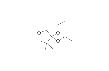 3,3-Diethoxy-4,4-dimethyltetrahydrofuran