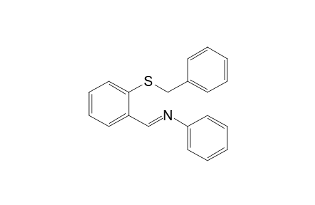 N-[2-(Benzylthio)benzylidene]aniline
