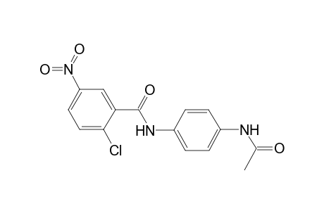N-[4-(Acetylamino)phenyl]-2-chloro-5-nitrobenzamide