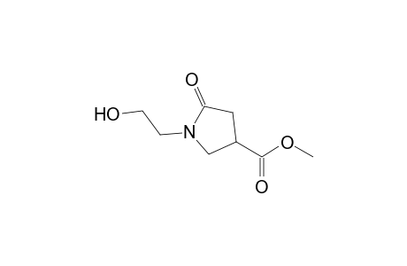 1-(2-hydroxyethyl)-5-keto-pyrrolidine-3-carboxylic acid methyl ester