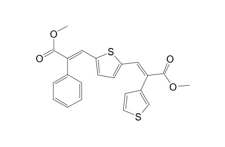 2-(E)-(2-carbomethoxythienyl)-5-(E)-(2-carbomethoxystyryl)thiophene