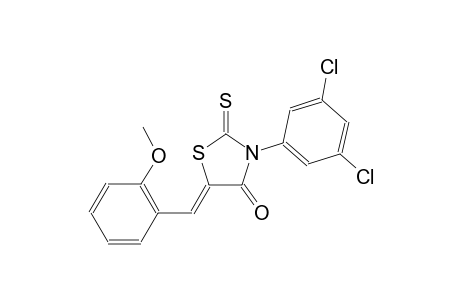 (5Z)-3-(3,5-dichlorophenyl)-5-(2-methoxybenzylidene)-2-thioxo-1,3-thiazolidin-4-one