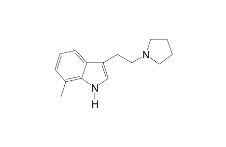 7-Methyl-3-(2-pyrrolidinoethyl)indole
