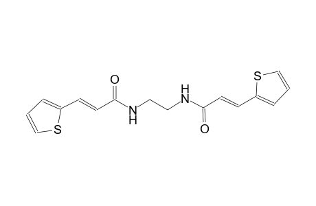 (2E)-3-(2-thienyl)-N-(2-{[(2E)-3-(2-thienyl)-2-propenoyl]amino}ethyl)-2-propenamide