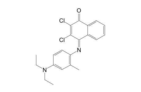1(4H)-naphthalenone, 2,3-dichloro-4-[[4-(diethylamino)-2-methylphenyl]imino]-