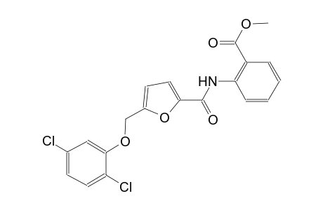 methyl 2-({5-[(2,5-dichlorophenoxy)methyl]-2-furoyl}amino)benzoate