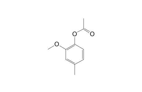 3-Methoxy-4-acetoxy-toluene