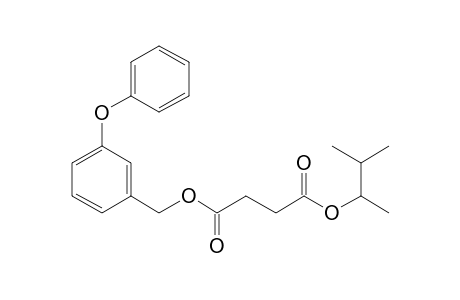 Succinic acid, 3-methylbut-2-yl 3-phenoxybenzyl ester