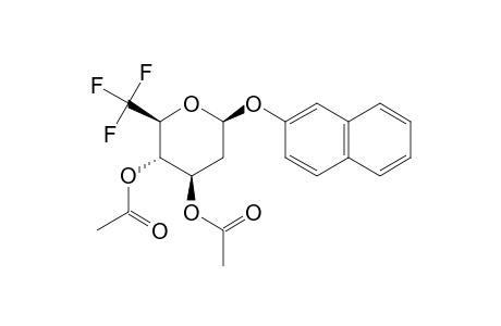 NAPHTHALEN-2'-YL-3,4-DI-O-ACETYL-2,6-DIDEOXY-6,6,6-TRIFLUORO-BETA-DL-ARABINO-HEXOPYRANOSIDE