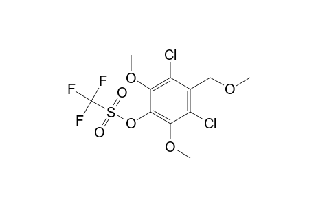 3,5-Dichloro-2,6-dimethoxy-4-(methoxymethyl)phenyl Trifluoromethanesulfonate